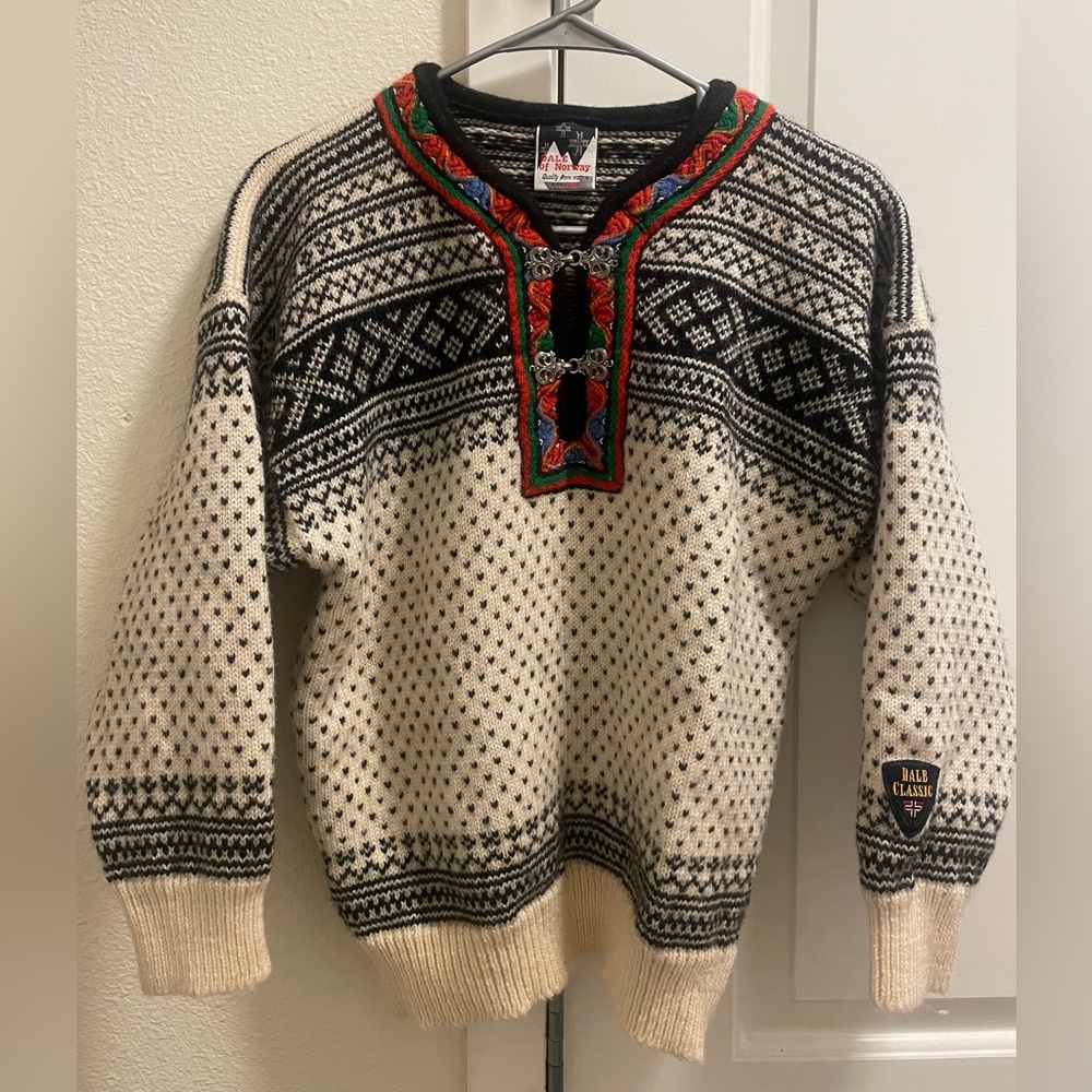 Dale of Norway wool sweater